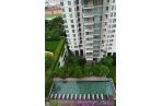 One of three pools for residents. 