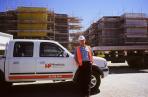 Site manager Bill Hewat, of Hawkins Construction.