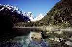 Lake Mackenzie: Tranquil seclusion beneath alpine peaks.