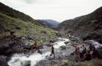 River crossing on the Kaikoura Wilderness Walk.