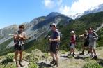 Harry McArthur guides walkers though a magnificent alpine landscape.