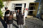 Liz and Jenna give an interview for a Japanese television crew.
